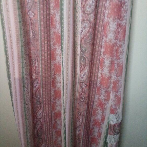 Live To Be Spoiled Dress L Sleeveless High Low Hem Crochet Top Detail Pattern - Picture 2 of 16